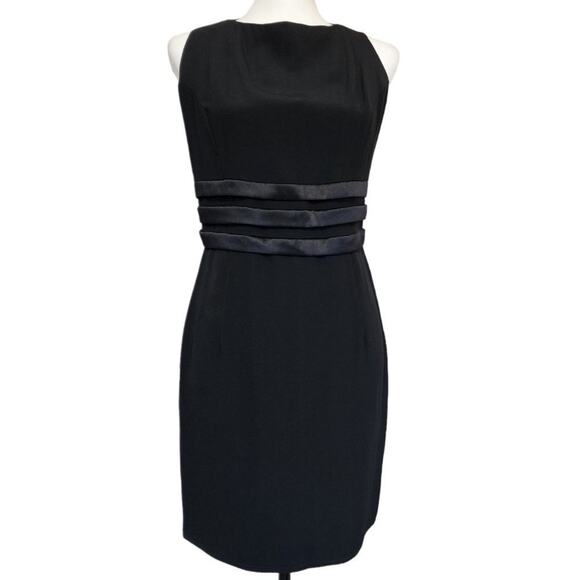 JESSICA McClintock Vintage Black Cocktail Dress Size‎ 10 - Picture 1 of 10